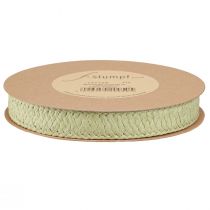 tételeket Ajándékszalag Papír Zöld Fonott Szalag 20mm 10m