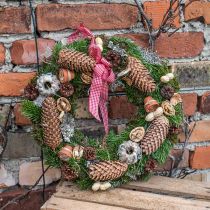 tételeket Ajándék szalag szegéllyel 40mm 20m piros kockás