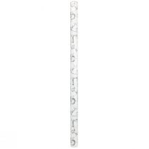 tételeket Ajándékcsomagoló állatok fehér szürke arany ősz tél 200cm