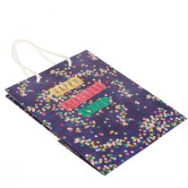 tételeket Ajándéktáska születésnapi „Happy Birthday” papír 18×10×23cm 2db