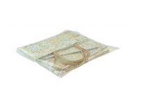 tételeket Ajándéktáska fogantyúval ajándéktáska mintás 24×12×12cm 6db