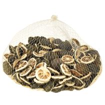 tételeket Szárított narancsszeletek, keserűnarancs, 1,5-2,5 cm, 300 g