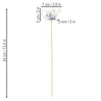 tételeket Öntözőkanna díszpálcikák csokrokhoz és erkélyvirág-díszítéshez, 34 cm, 8 darab