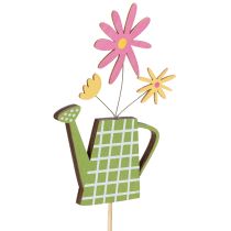 tételeket Locsolókanna dekorációk tavaszi kerti vagy virágcserepes dekorációhoz (12 darab)