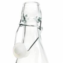tételeket Dekoratív palack palack váza üveg gyertyatartó H27cm 2db