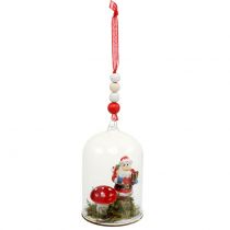 tételeket 10cm-es karácsonyi dekorációs üvegharang akasztható