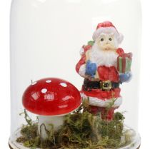 tételeket 10cm-es karácsonyi dekorációs üvegharang akasztható