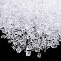 tételeket Üvegkövek 2mm - 4mm natúr színek 2kg