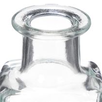 tételeket Mini üvegváza dekoráció minimalista enteriőrökhöz és modern életstílushoz, 11 cm, 6 darab