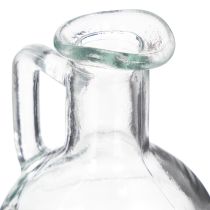 tételeket Mini váza/vizeskancsó füllel otthoni étkezőasztalra, dekoratív és funkcionális, 12 cm, 6 darabos