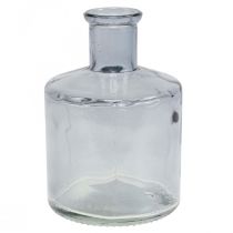 Üvegváza patika palackok dekoratív üveg dekoratív váza színezett Ø7cm 6 db