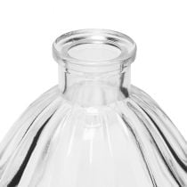 tételeket Üvegvázák mini vázák üveghagymás átlátszó 8,5x9,5cm 6db