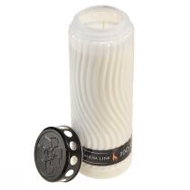 tételeket Síremlék gyertyafedél virágmotívummal, fehér és fekete, 10 nap, M27cm