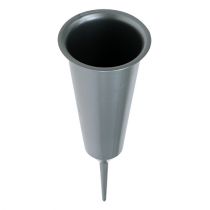 tételeket Sírváza ezüst 33cm