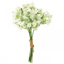 tételeket Fehér Gypsophila mesterséges L30cm 12db