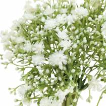 tételeket Gypsophila műgipsophila csokorban fehér H28cm 6db