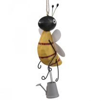 Függesztett dekoráció ablakdísz méhfa fém díszítő figura 10cm 4db