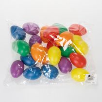 tételeket Húsvéti tojásdíszek tavaszi dekorációhoz, otthonra vagy kertbe. Színes dekorációs elemek, 6 cm, 24 darab.