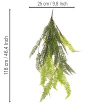 tételeket Műpáfrány, díszes páfrányág felragasztásra és akasztásra, 118cm