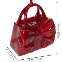 tételeket Dekoratív kézitáska masnival, akasztásra, 10 cm