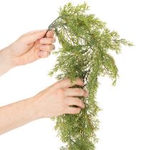 tételeket Művészi girland tűlevelű ág dekoráció asztalra és ablakra 115 cm