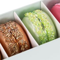 tételeket Karácsonyfadísz macaron medál 6cm