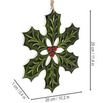 tételeket Karácsonyi dísz, akasztható karácsonyfadísz, 26cm