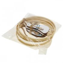 tételeket Függesztett dekoráció ablakdekor akasztó tengeri dekorációs kacsa Ø15cm 4 db