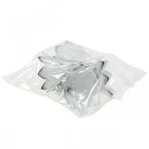 tételeket Függő Medál Elf Dekoráció Fém Fehér Ø6cm H9cm 4 db