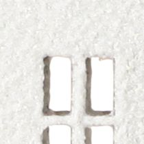 tételeket Miniatűr házak belsőépítészethez és hangulathoz, nagyon dekoratív, időtlen dizájn otthonra, 14 cm, 4 darab
