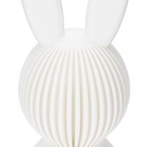 tételeket Dekoratív, hajtogatott nyúlfigura modern belsőépítészetbe, nappaliba vagy irodába, 13 cm, 3 darab