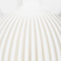 tételeket Dekoratív, hajtogatott nyúlfigura modern belsőépítészetbe, nappaliba vagy irodába, 13 cm, 3 darab