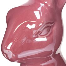 tételeket Húsvéti dekorációs nyuszi kerámia fényes figura húsvétra és tavaszra 37cm