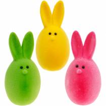 tételeket Húsvéti tojáskeverék füles, nyálas tojásokkal, színes húsvéti dekorációval 6db