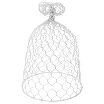 tételeket Vintage drótból készült csengő rusztikus, vidéki stílusú asztaldíszekhez, 23 cm