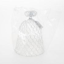 tételeket Vintage drótból készült csengő rusztikus, vidéki stílusú asztaldíszekhez, 23 cm