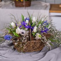 tételeket Fogantyús kosár téglalap alakú természet 34×26/29×20/24×15cm 3 db-os készlet