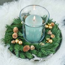 tételeket Aranyló őszi gyümölcsök, ünnepi őszi dekorációk, természetes díszmakk, adventi dekoráció Ø1,5 – 2,5cm H1,5 – 3cm 300g