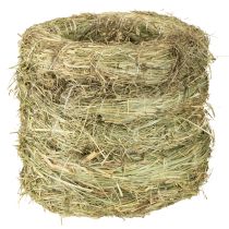 tételeket Széna koszorúk, asztaldísz, természetes anyag, Ø 31-32cm, 5 db-os készlet