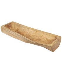 tételeket Fadísz üreges dísztállal fából 40×13–16cm×6,5cm