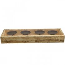 tételeket Asztali dekoráció Adventi gyertyatartó gyertyatartó fa L48cm