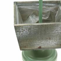 tételeket Csere láb szélkakas fa natúr/zöld 26x20cm H68cm