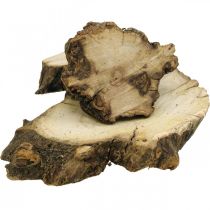 tételeket Fa korongok deco gyökér fa szórvány dekoráció fa 3-8cm 500g