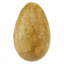 tételeket Fatojás mangófa jutahálóban Húsvéti dekoráció natúr 7-8cm 6db
