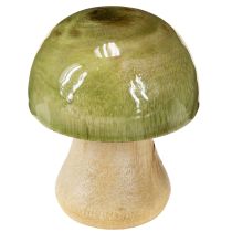 tételeket Fa Gombák, Őszi Dekoráció, Gombák, Zöld, Piros, Narancssárga, Ma 6,5 cm, 9 Darab