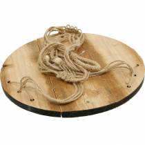 tételeket Növényhinta, virágtálca kötélen, függő kosár makraméval Ø34cm L84cm