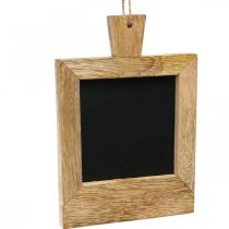 tételeket Mini deco tábla természet felakasztásához 9 × 13cm 3db