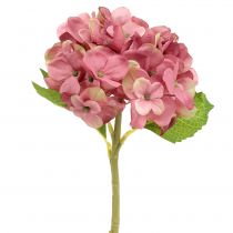 Mesterséges hortenzia sötét rózsaszín 36cm
