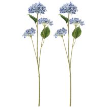 tételeket Hortenzia virágzó ág stílusos lakberendezési tárgynak, 80 cm, 2 darab