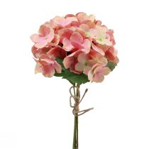 tételeket Hortenzia művirág hortenzia rózsaszín lazac 35cm 3db